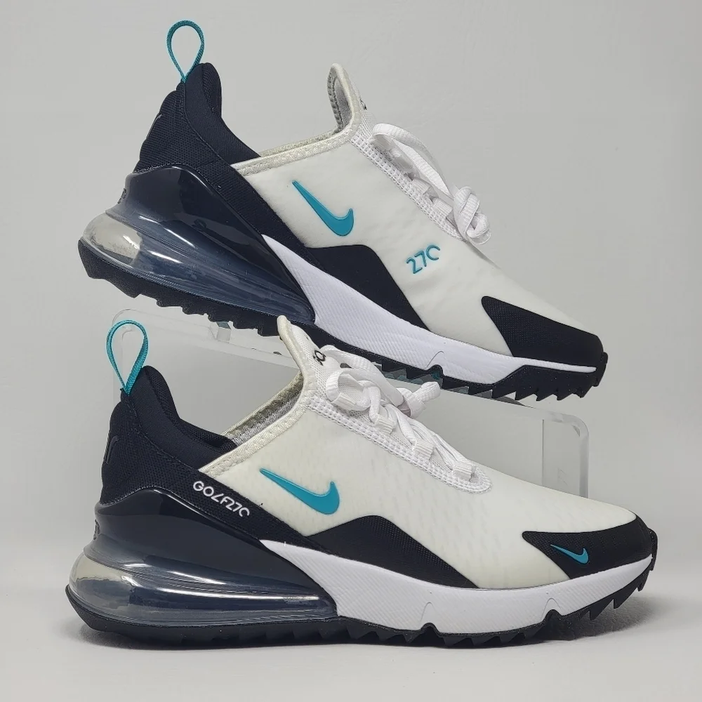 Nike Air Max 270 Golf Shoes Mens Size 4 Dusty Cactus Sneakers CK6483-100 New